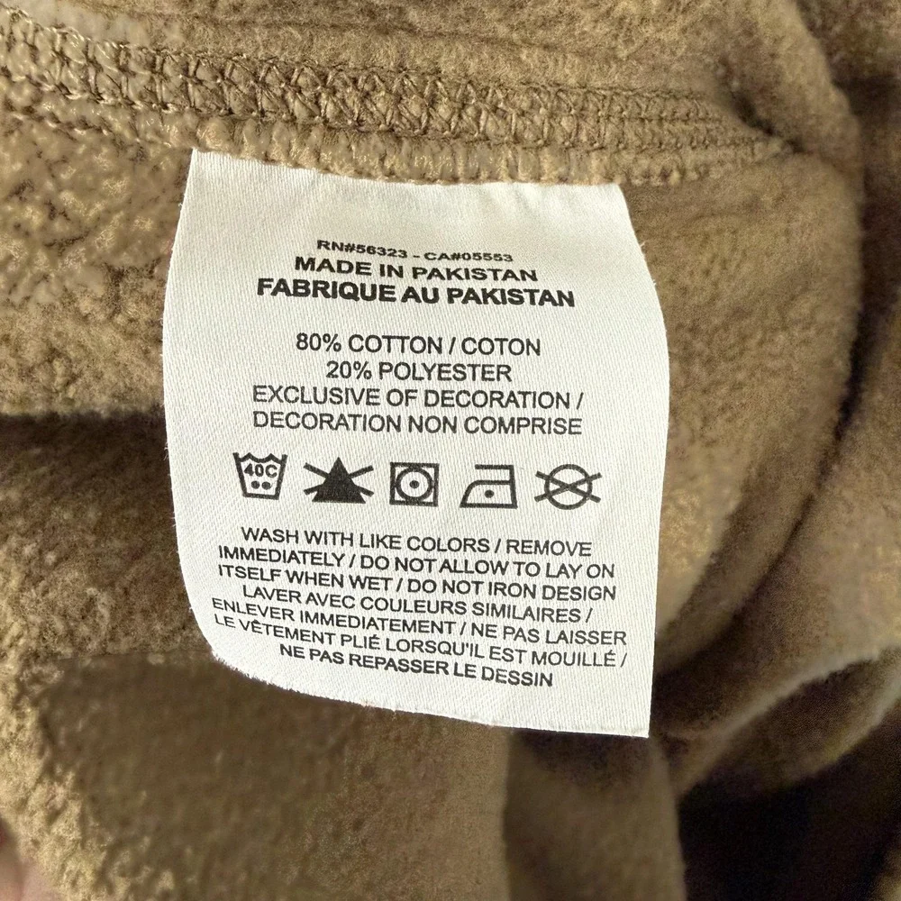 Nike Sweatpants Mens 2XL Brown Fleece Joggers Swoosh Logo 826431-258 XXL